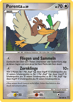porenta-38-100-pokemon-tcg-near-mint Porenta - 38/100 - Pokemon TCG - Near Mint