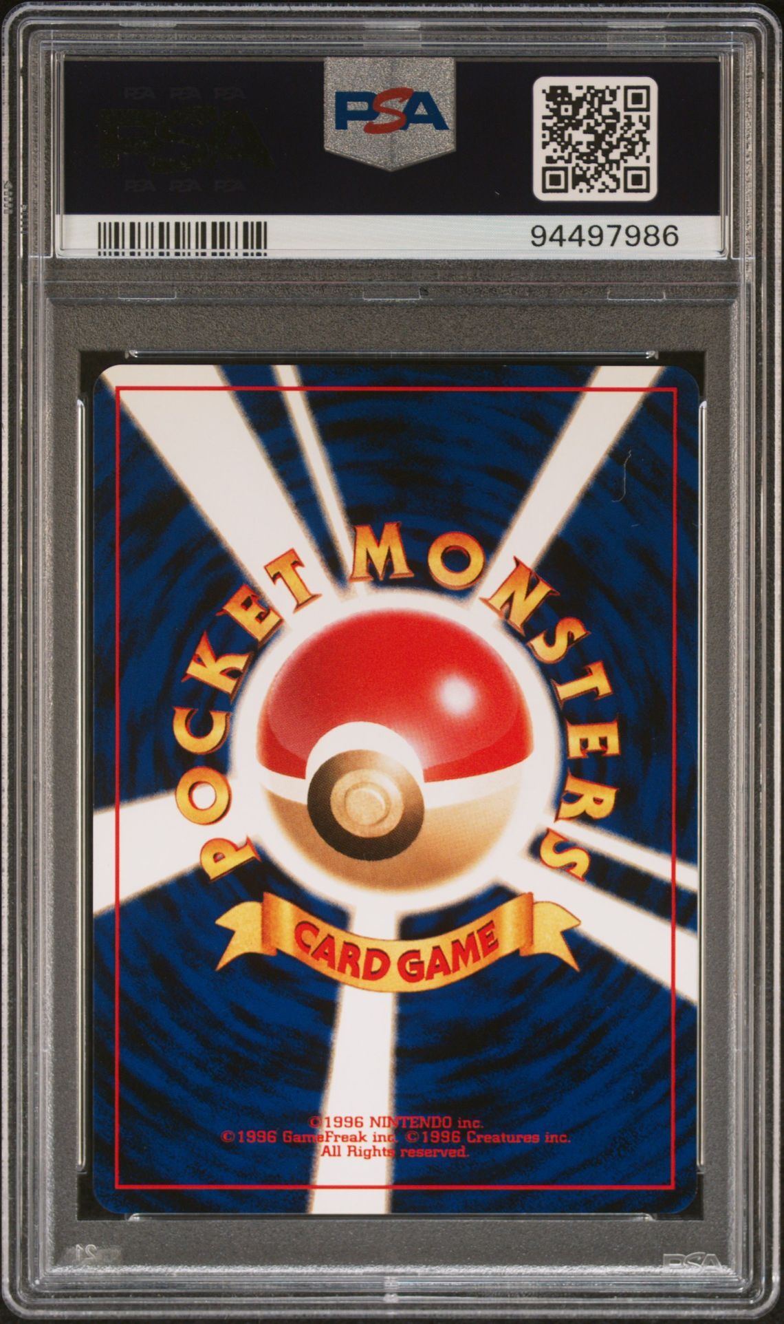 Raichu No. 026 - Japanese Neo 3 Awakening Legends - PSA 10 GEM-MT - Pokémon