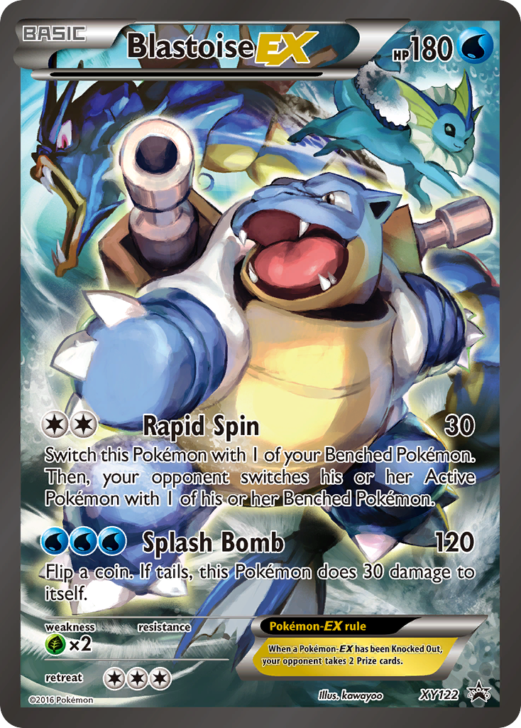 Blastoise-EX - XY122 - EN Blastoise-EX - XY122 - EN