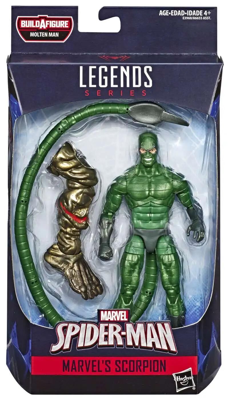 Spider-Man Marvel Legends Molten Man Marvel's Scorpion Action Figure