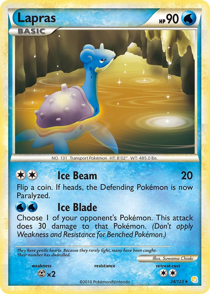 Lapras - 24/123 - EN