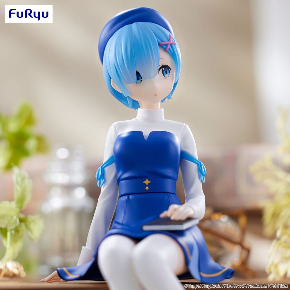 Re:Zero Starting Life in Another World Noodle Stopper PVC Statue Rem Book Girl Version 15 cm 