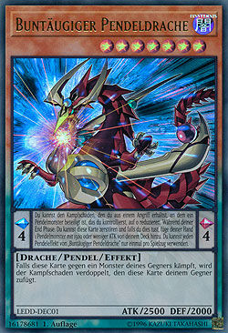 Buntäugiger Pendeldrache - Yu-Gi-Oh!