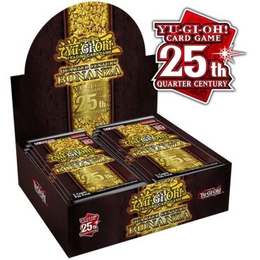 Quarter Century Bonanza Booster Display (24 Packs) - 1. Auflage - Yu-Gi-Oh! - DE Quarter Century Bonanza Booster Display (24 Packs) - 1. Auflage - Yu-Gi-Oh! - DE