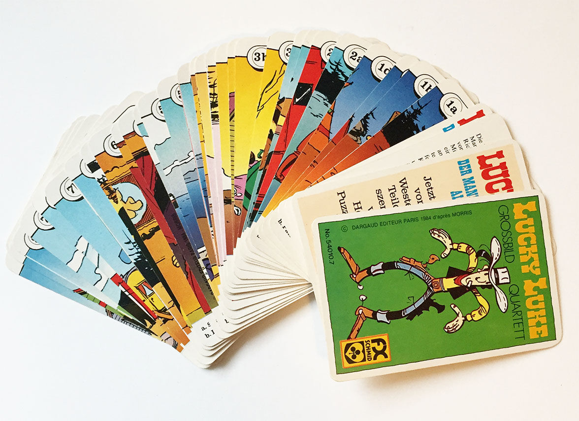 Lucky Luke Quartett