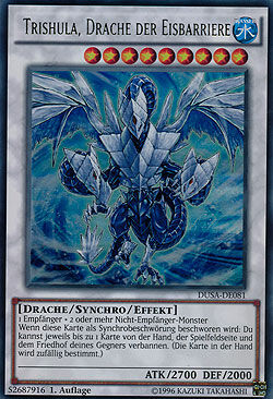 Trishula, Drache der Eisbarriere - Yu-Gi-Oh!