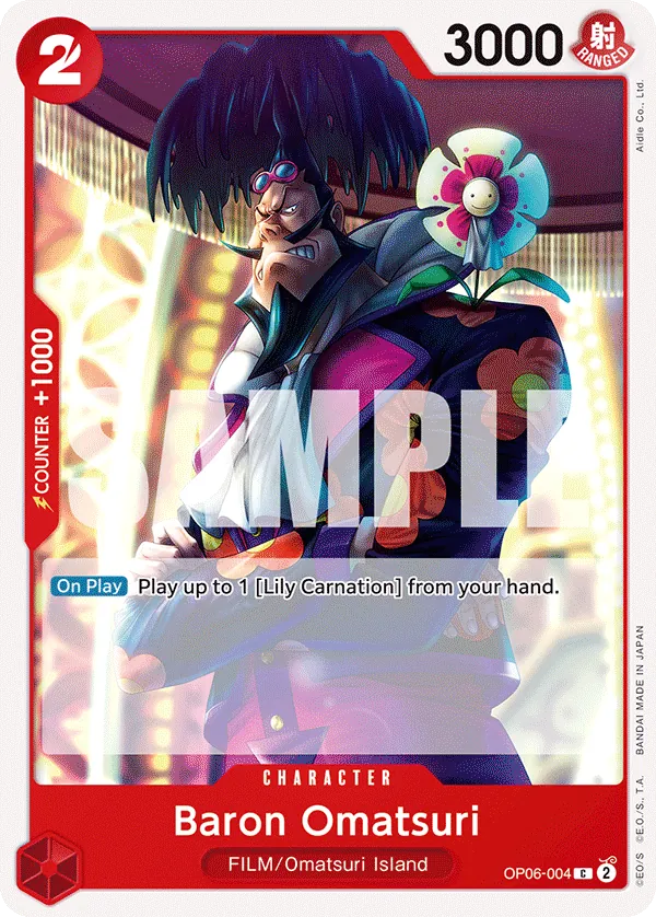Baron Omatsuri - OP06-004 Baron Omatsuri - OP06-004