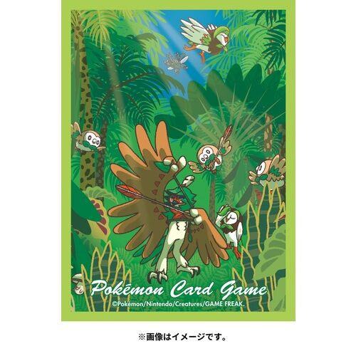 Pokemon Center Original Deck Sleeves Jungle Decidueye