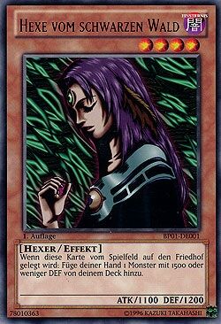 Hexe vom schwarzen Wald - Yu-Gi-Oh!