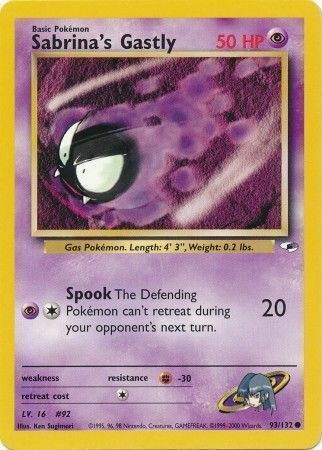 Sabrina’s Gastly - 93/132 - Unlimited - EN