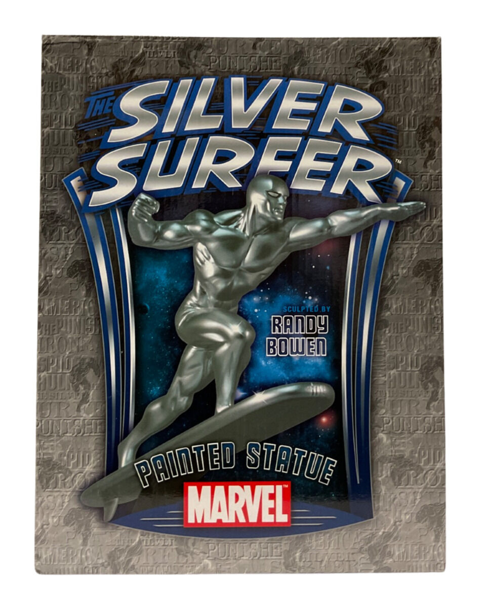 Silver Surfer Statue Galactus Scale 12" Painted 0866/2200 