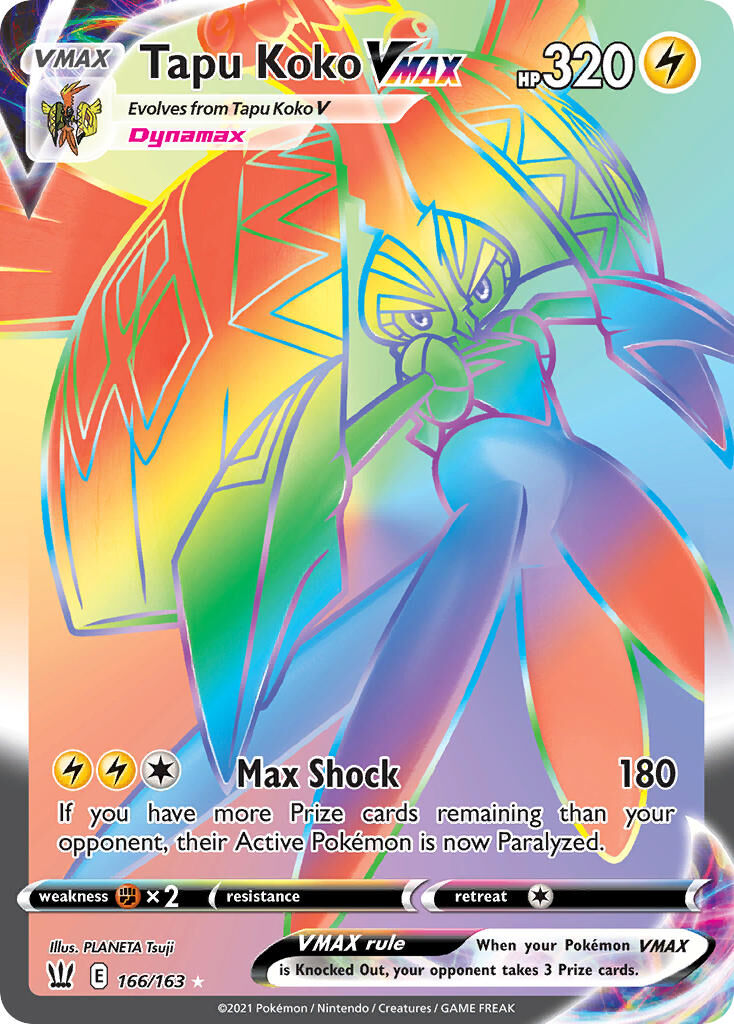 Tapu Koko VMAX - 166/163 - EN Tapu Koko VMAX - 166/163 - EN