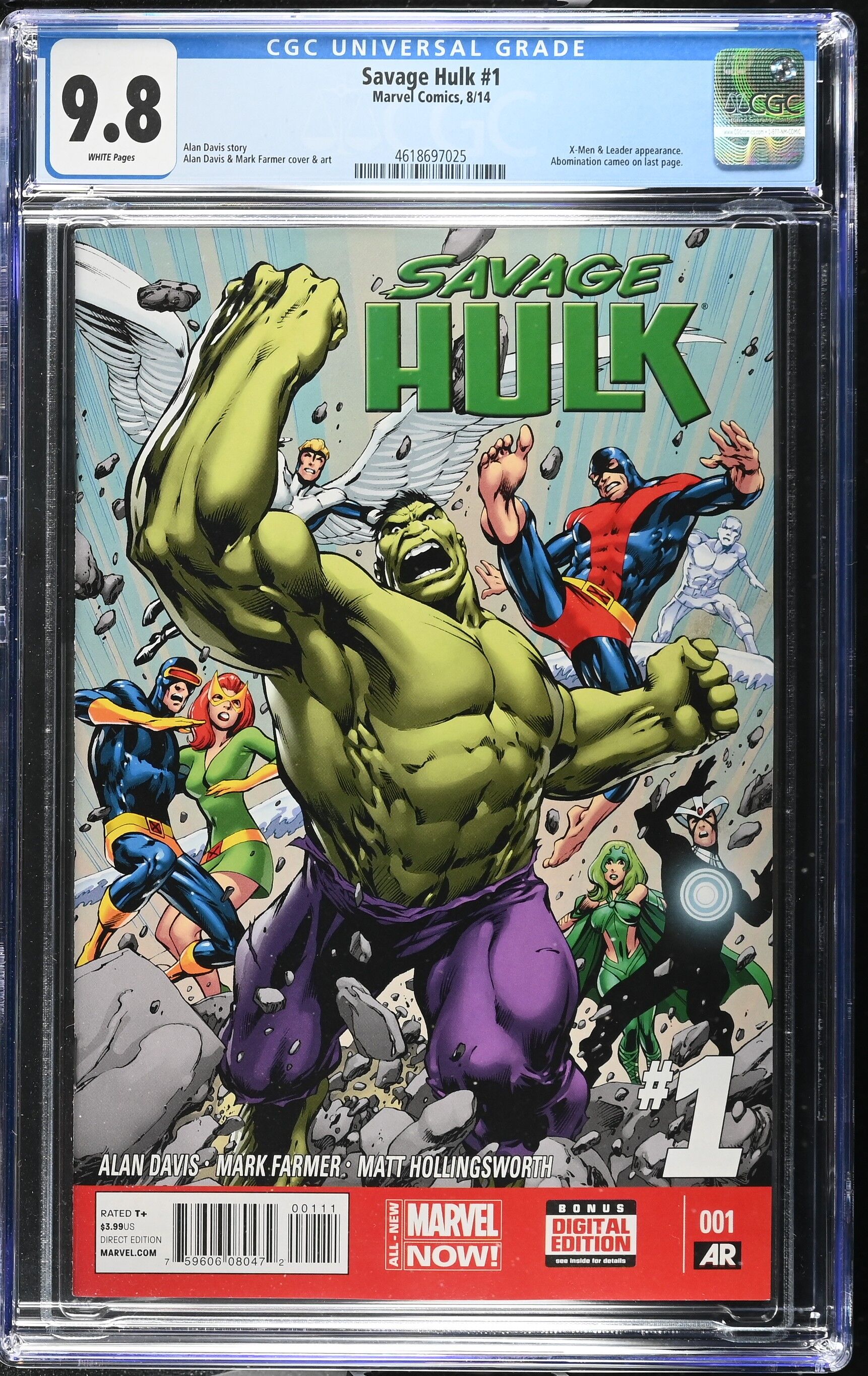 Savage Hulk Issue 1 - CGC 9.8 Savage Hulk Issue 1 - CGC 9.8