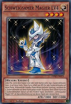 schweigsamer_magier_lv4 Schweigsamer Magier LV4 - Yu-Gi-Oh!