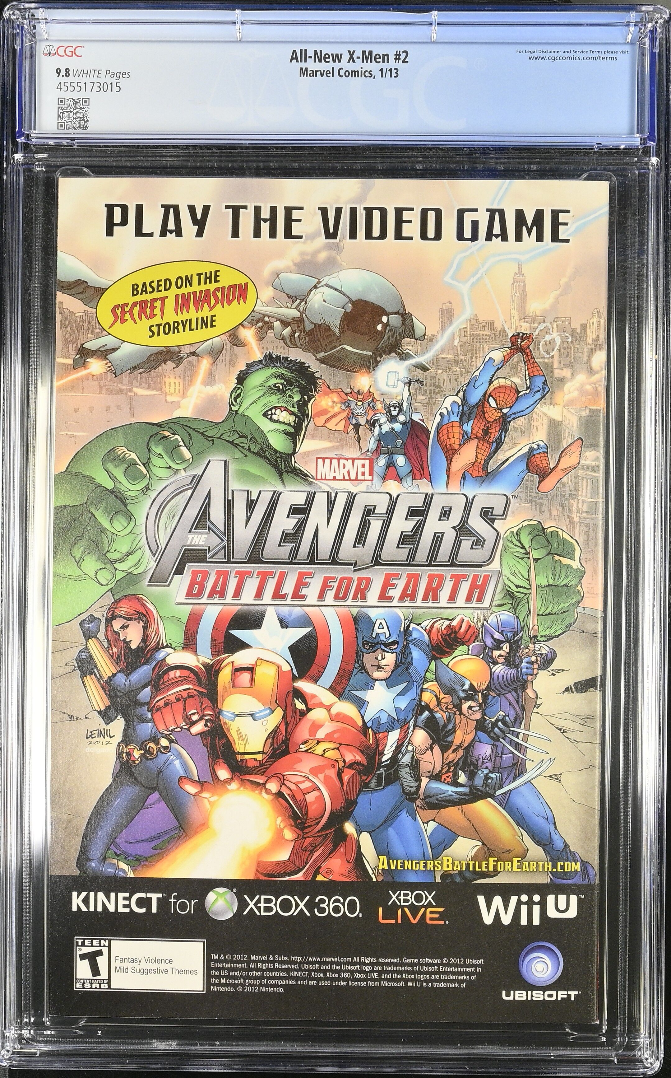 All-New X-Men #2 CGC 9.8 Top Pop!
