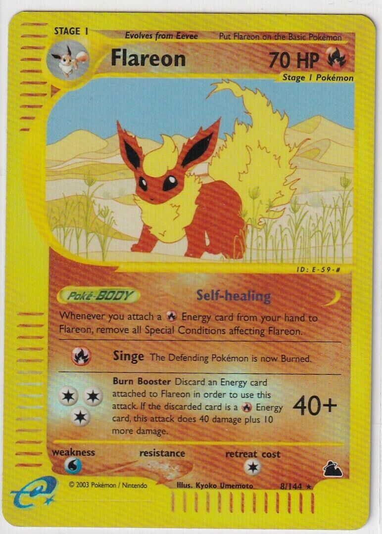 Flareon - 8/144 - Reverse Holo - EN Flareon - 8/144 - Reverse Holo - EN