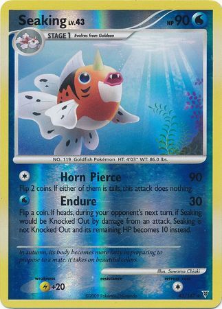 Seaking - 43/147 - Reverse Holo - EN