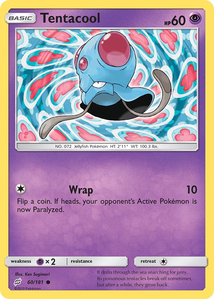 Tentacool - 60/181 - EN Tentacool - 60/181 - EN