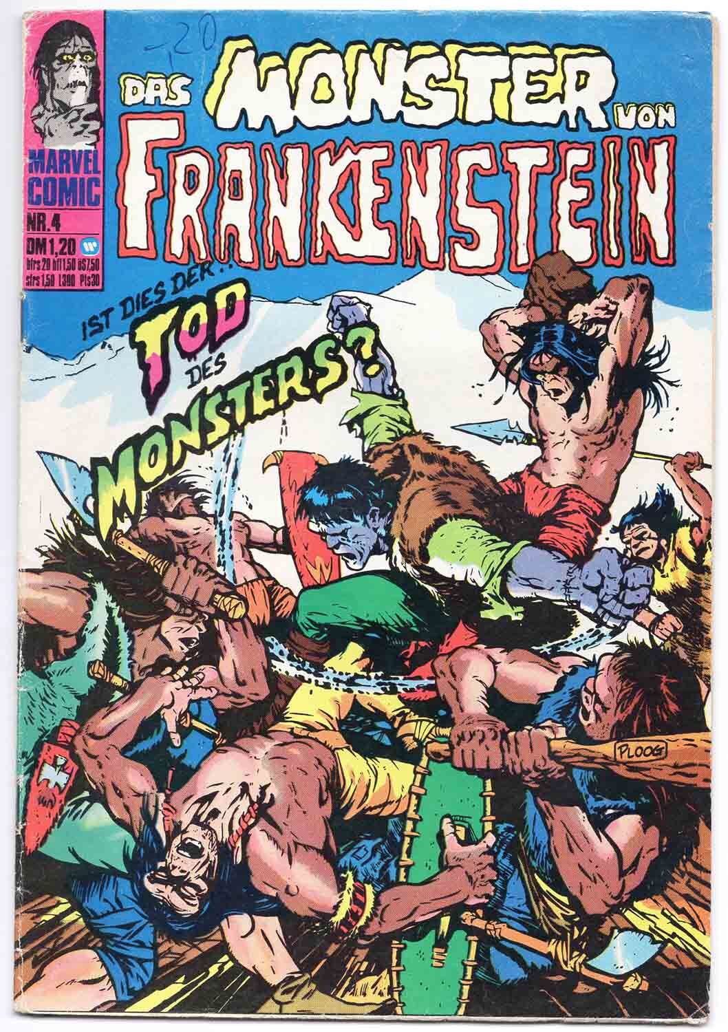 Frankenstein #4 - Zustand 2-3 Schön