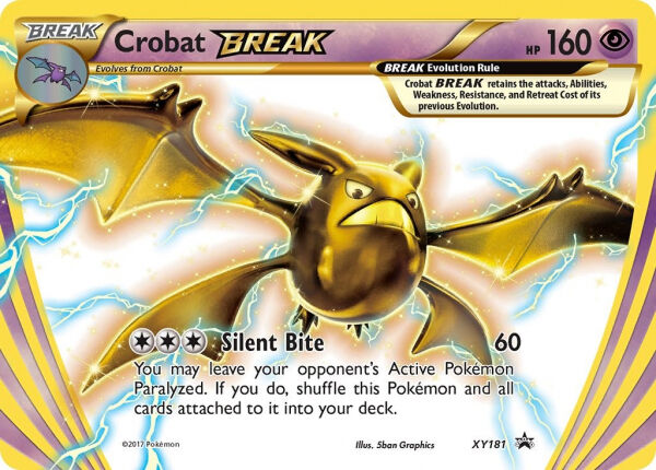 Crobat BREAK - XY181 - Pokémon TCG - Near Mint