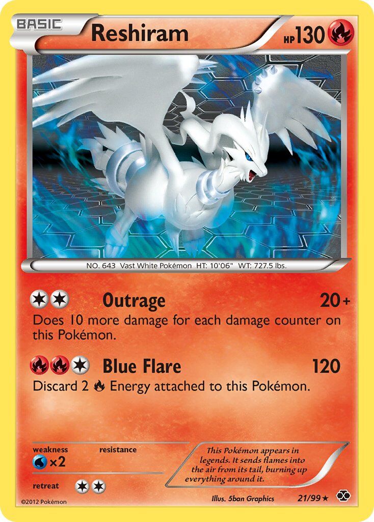 Reshiram - 21/99 - EN Reshiram - 21/99 - EN