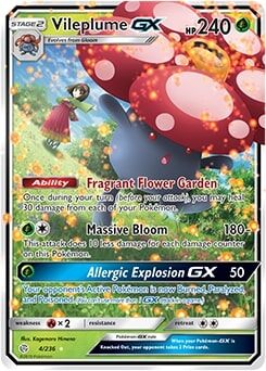 Vileplume GX 4/236 - Pokémon TCG