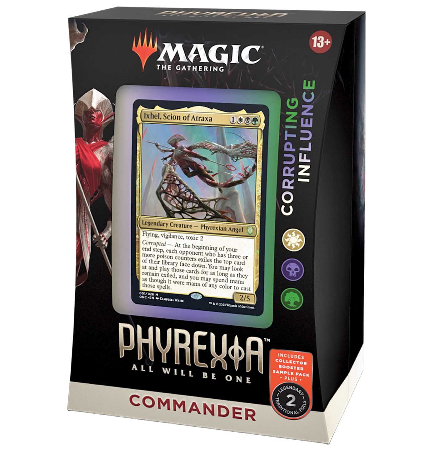 Phyrexia: All Will Be One Commander Deck Corrupting Influence - Magic the Gathering - EN Phyrexia: All Will Be One Commander Deck Corrupting Influence - Magic the Gathering - EN