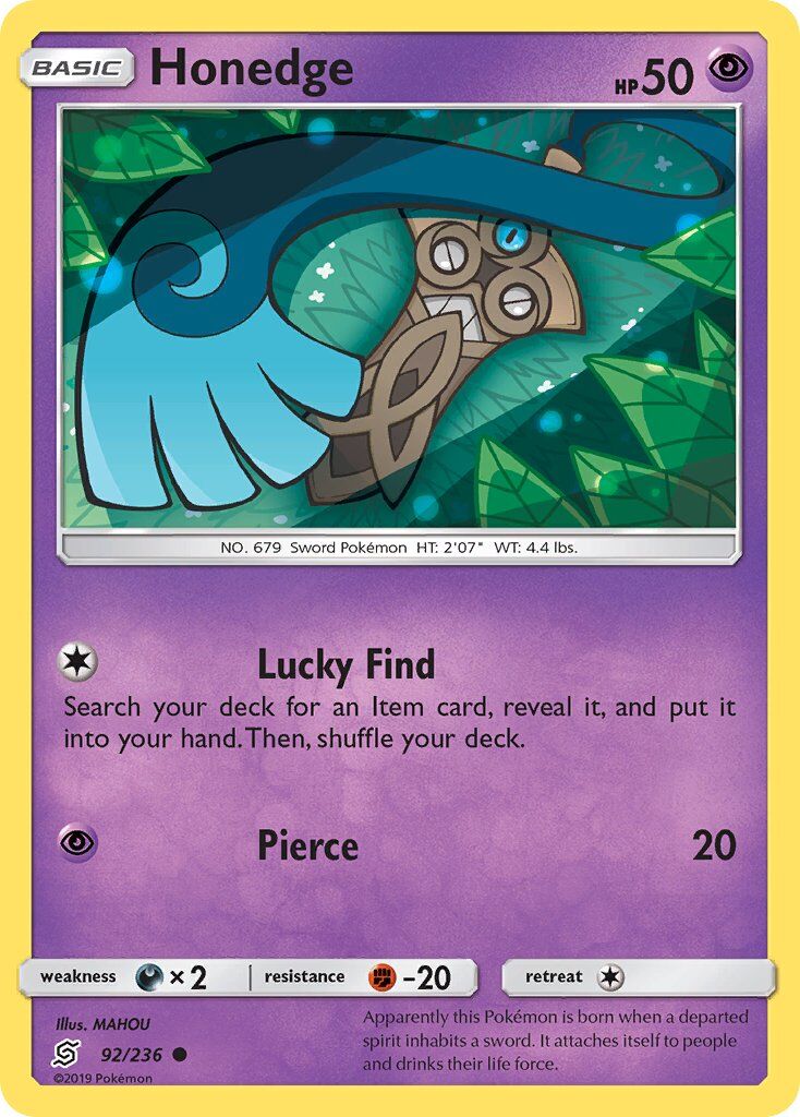 Honedge - 92/236 - EN