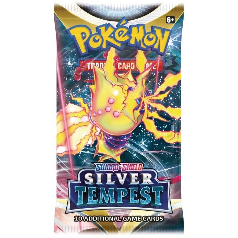 Pokémon Sword & Shield Silver Tempest Booster Pack - EN