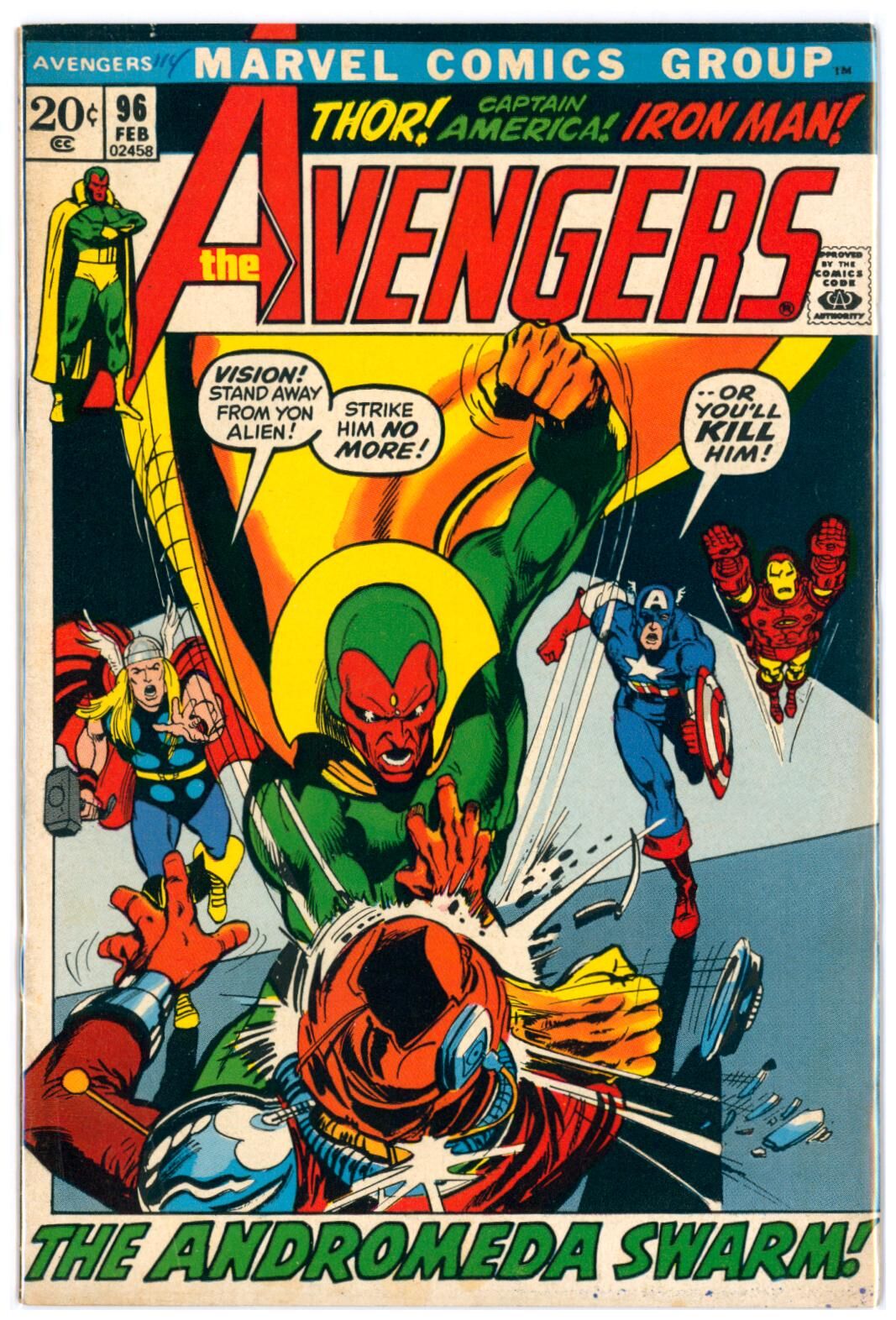Avengers #96 Avengers #96