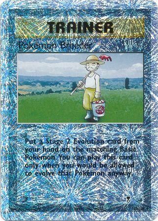 Pokémon Breeder - 102/110 - Reverse Holo - EN Pokémon Breeder - 102/110 - Reverse Holo - EN
