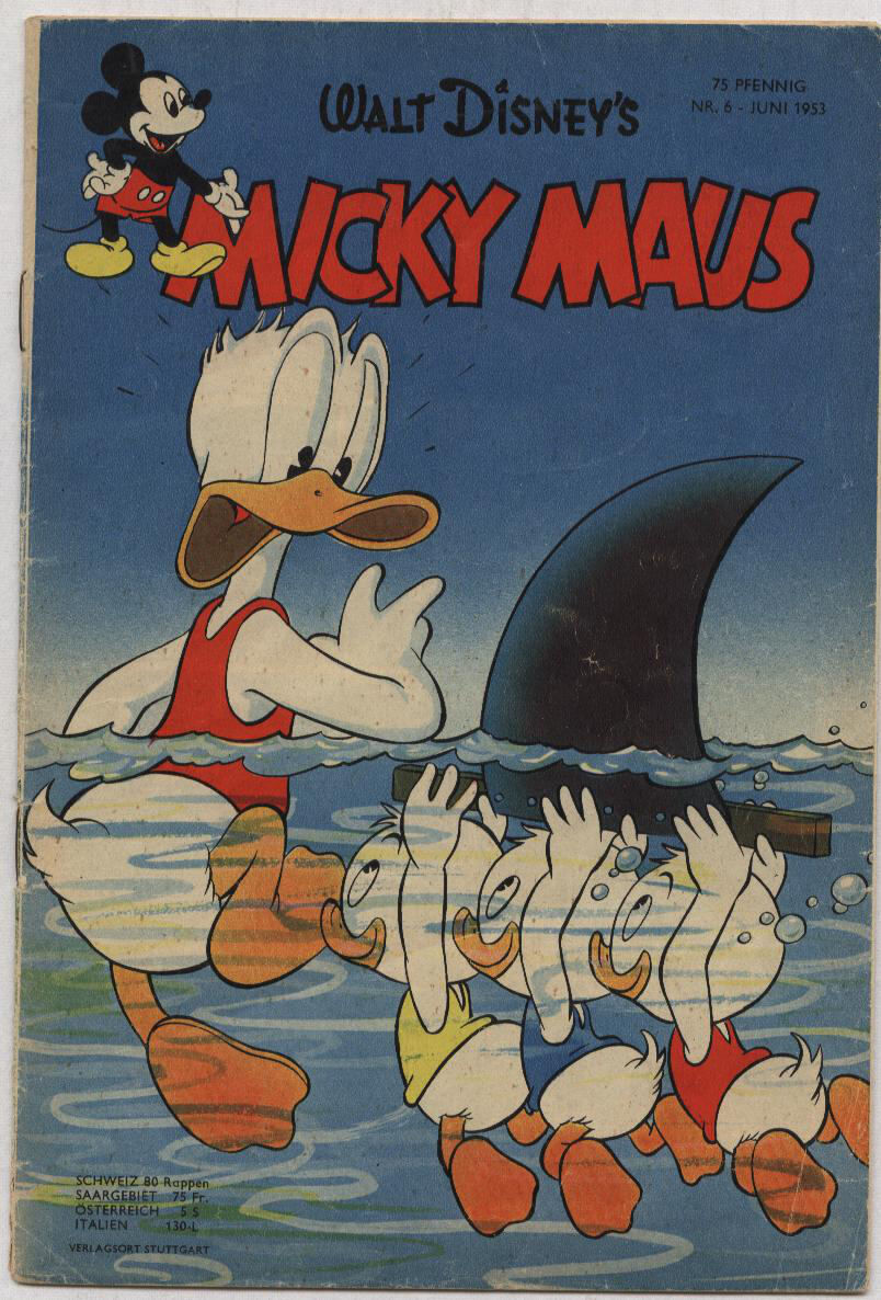 micky_maus_1953_6 Micky Maus 1953 #6