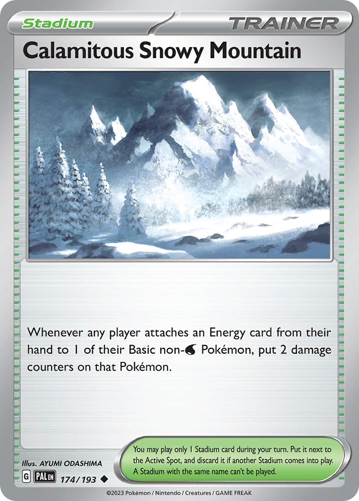 Calamitous Snowy Mountain - 174/193 - EN