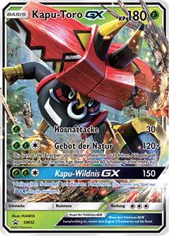 Pokémon Kapu-Toro-GX Tin Box - DE