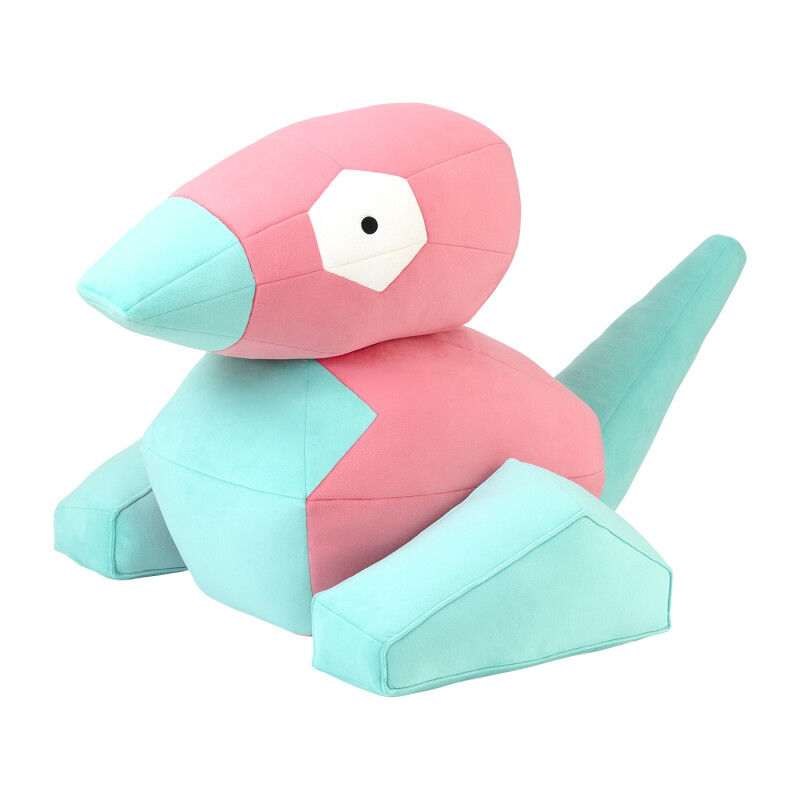 Porygon Life Size Plush - Pokémon Center Original - 120 cm