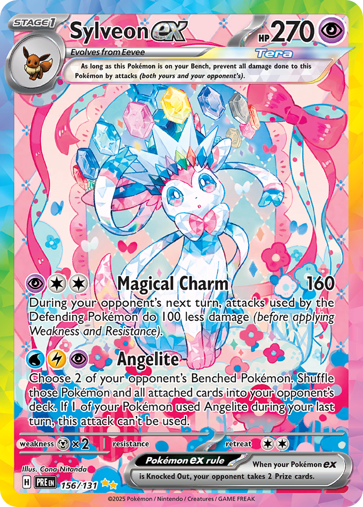 Sylveon ex - 156/131 - EN Sylveon ex - 156/131 - EN