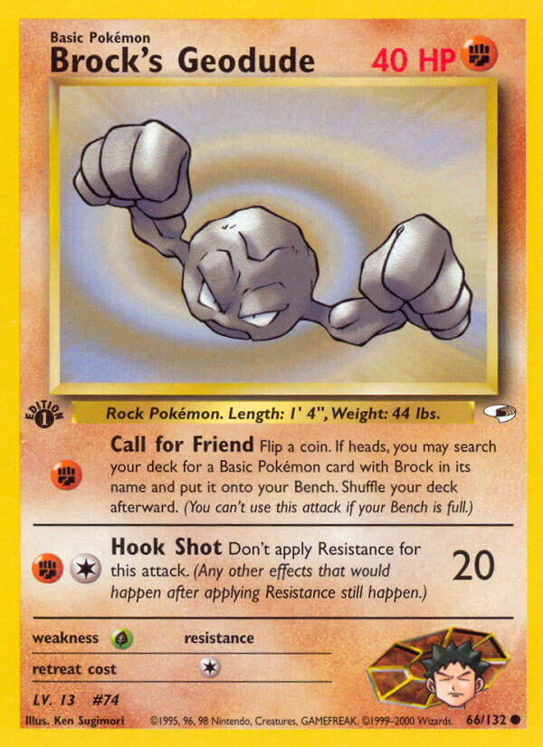 Brock’s Geodude - 66/132 - EN
