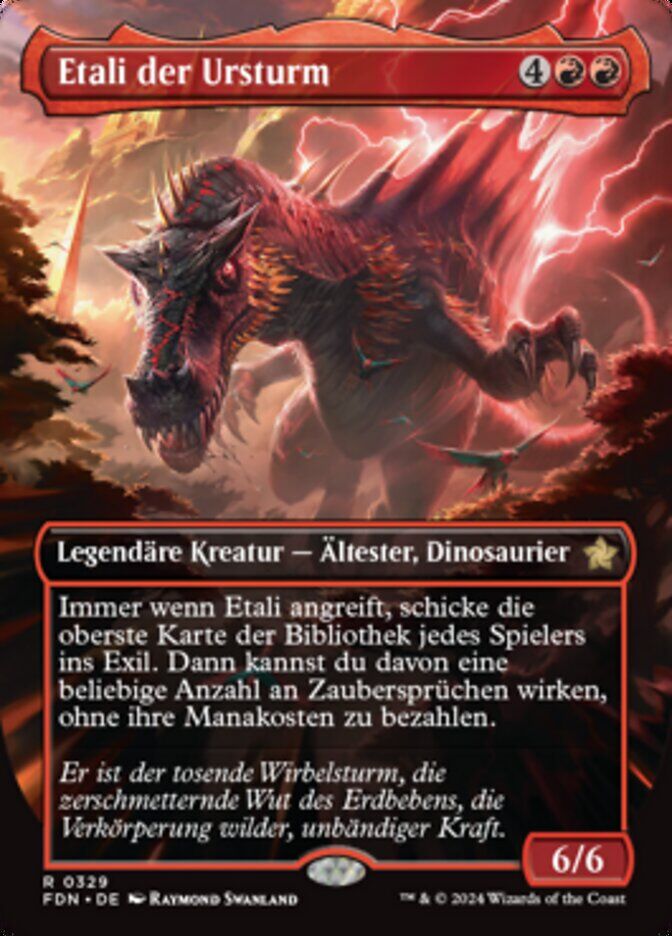 Etali, Primal Storm - FDN 329 - Foil - DE - NM
