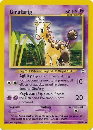 Girafarig - 58/111 - Unlimited - EN