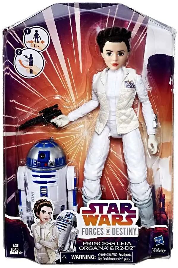 Star Wars Forces of Destiny Adventure Princess Leia & R2-D2 Figure 2-Pack
