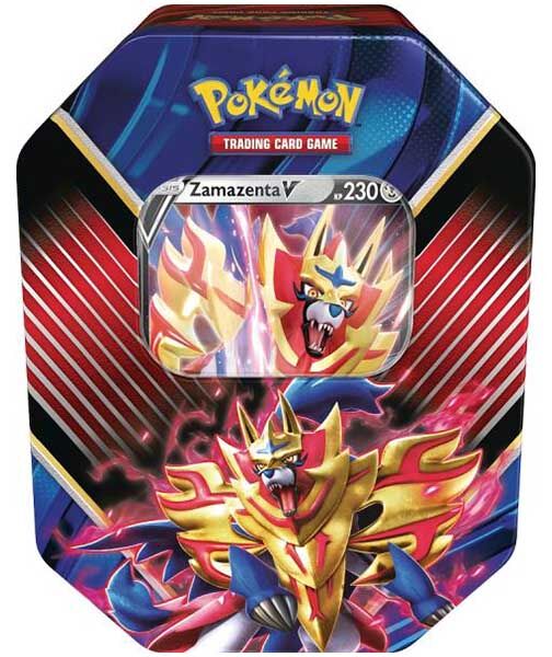 Pokémon Sword & Shield Zamazenta-V Tin Box