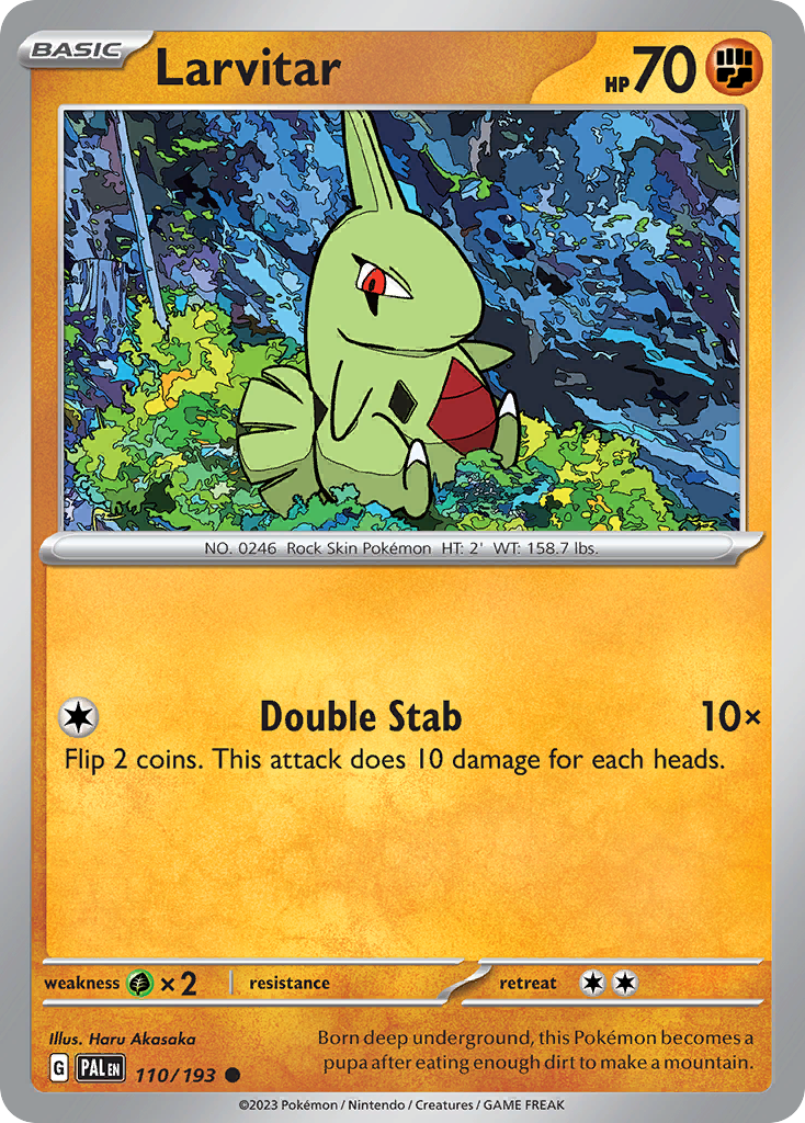 Larvitar - 110/193 - EN