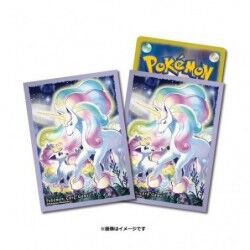Pokemon Center Deck Sleeves Galarian Ponyta Rapidash
