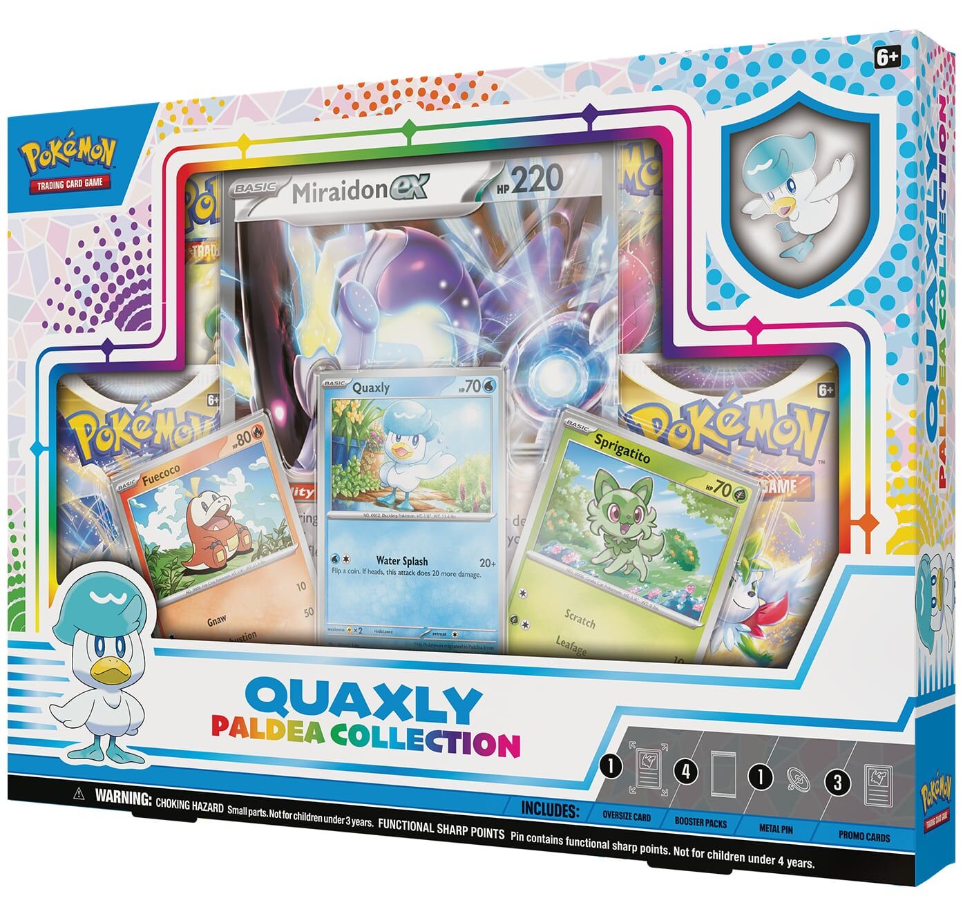 Pokémon Quaxly Paldea Collection Box - EN