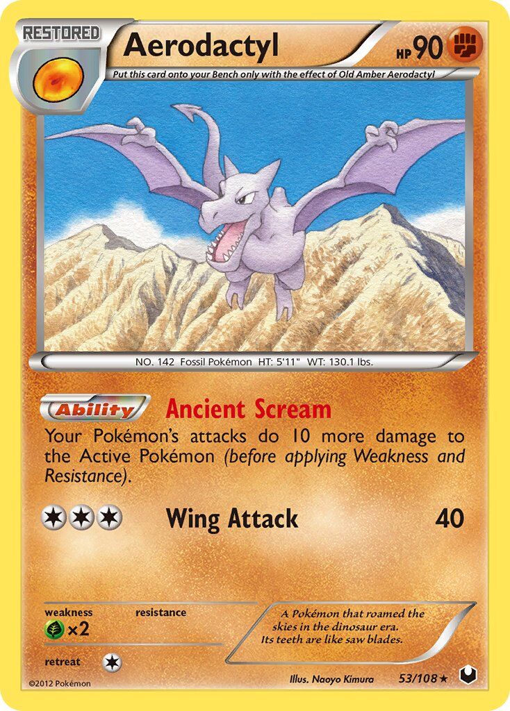 Aerodactyl - 53/108 - EN