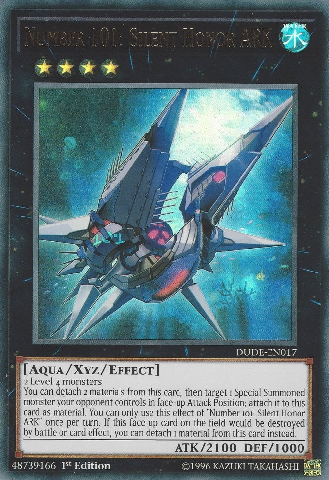 Nummer 101: Lautlose Ehre ARK - DUDE-017 - Ultra Rare - 1. Auflage Nummer 101: Lautlose Ehre ARK - DUDE-017 - Ultra Rare - 1. Auflage
