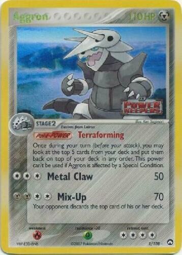 Aggron - 1/109 - Reverse Holo - EN