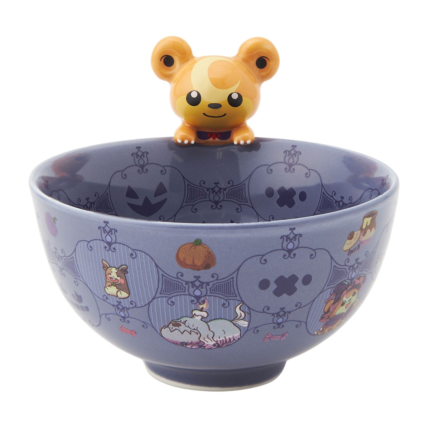 Pokémon Center Original - Mini Bowl Halloween Ghost Chateau Teddiursa