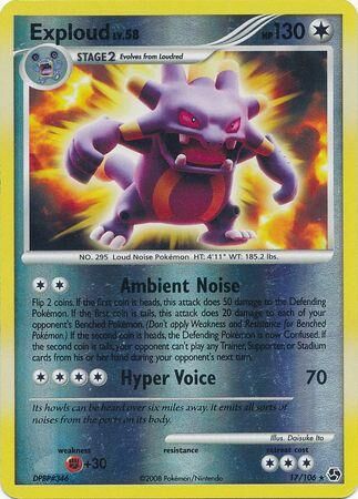 Exploud - 17/106 - Reverse Holo - EN