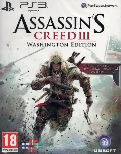 Assassin's Creed III [Washington Edition] - OVP - PS3 - EN